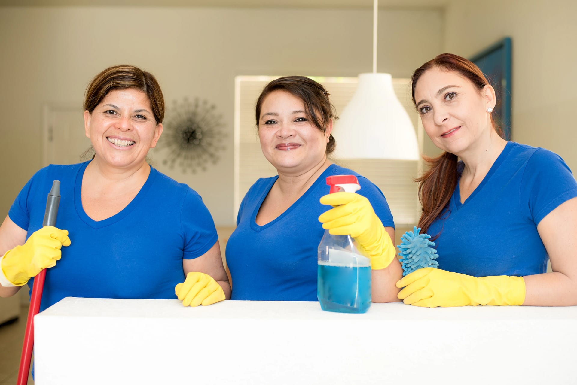 Professional house cleaning team in Carmichael California