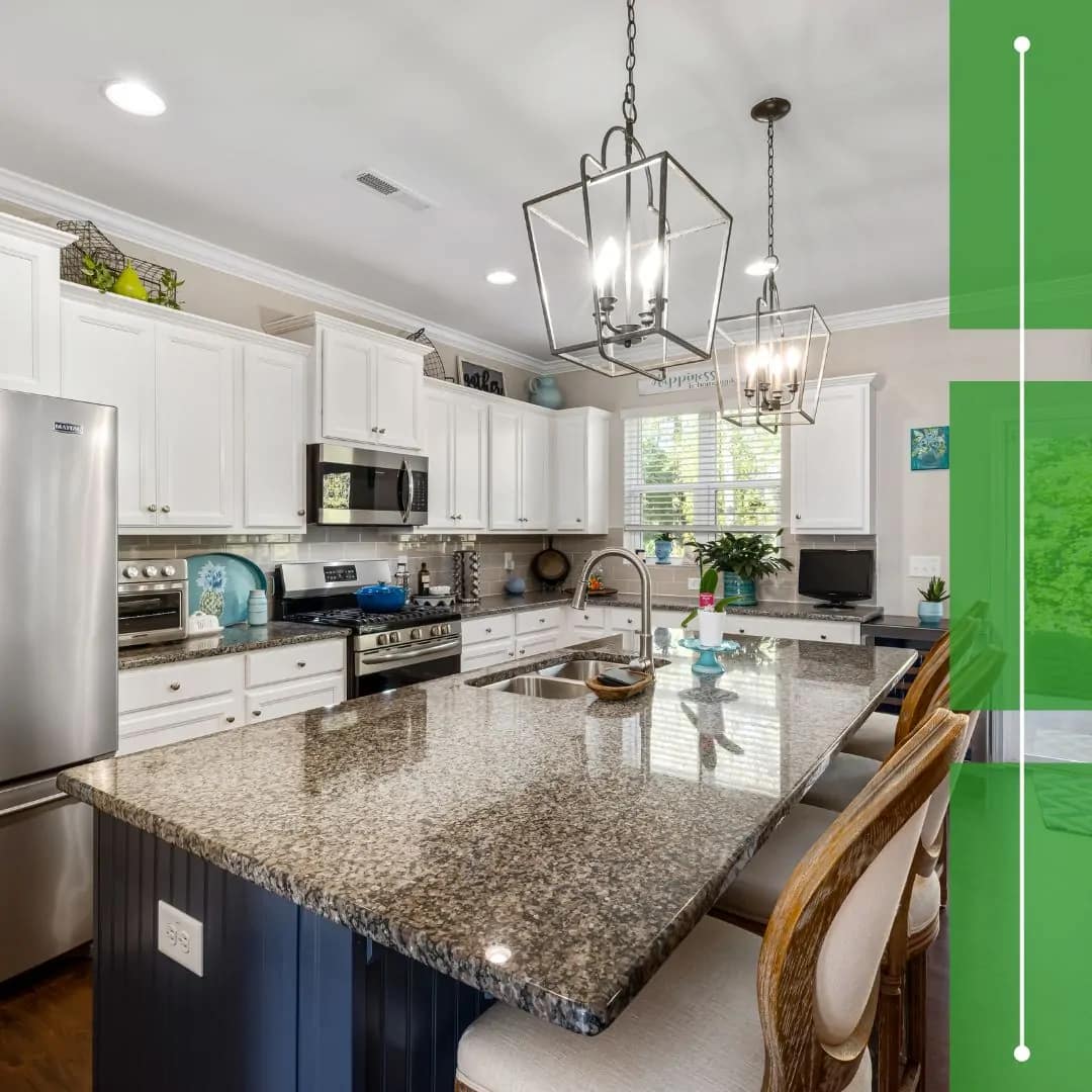 Clean organized home interior Roseville house cleaning