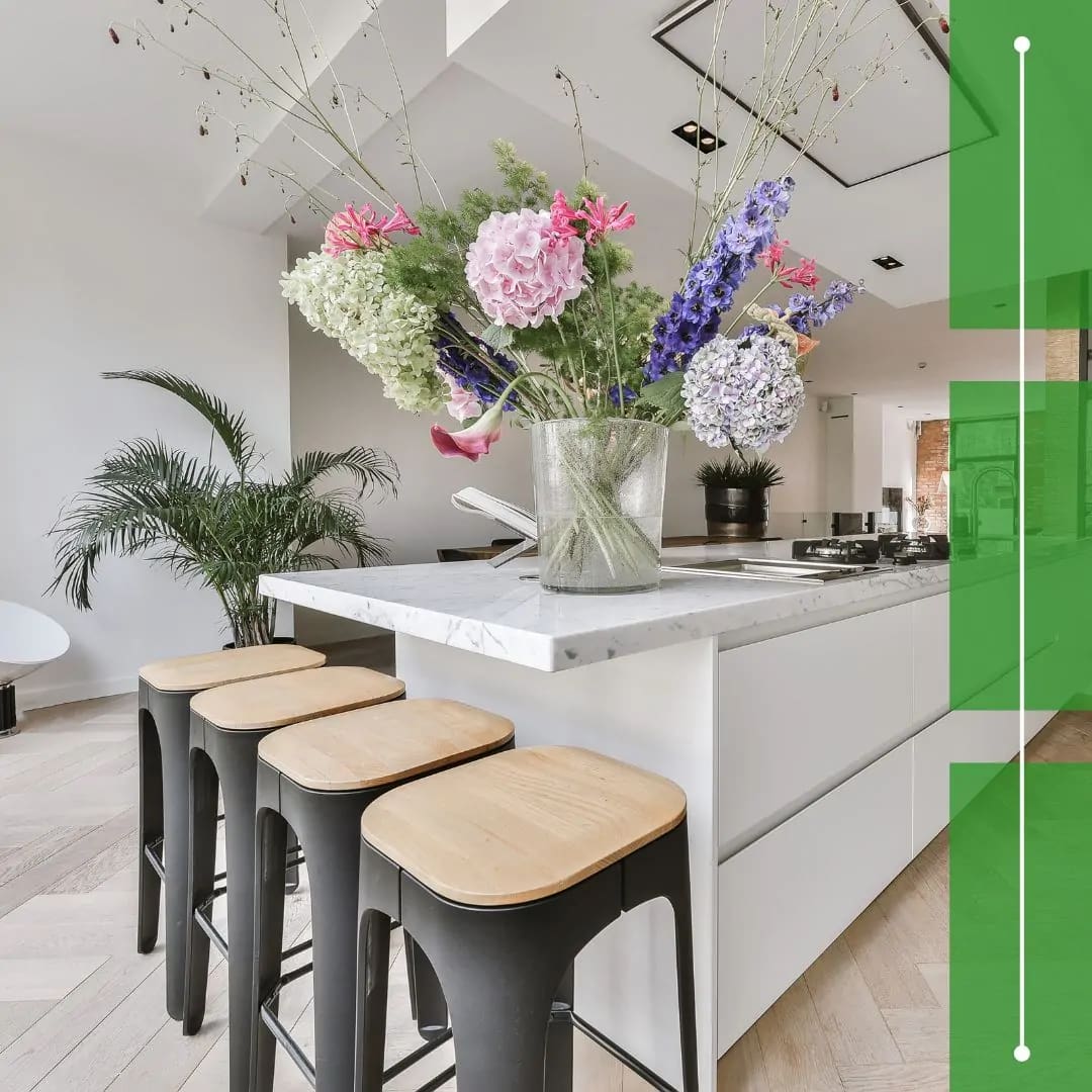 Clean organized home interior El Dorado Hills house cleaning