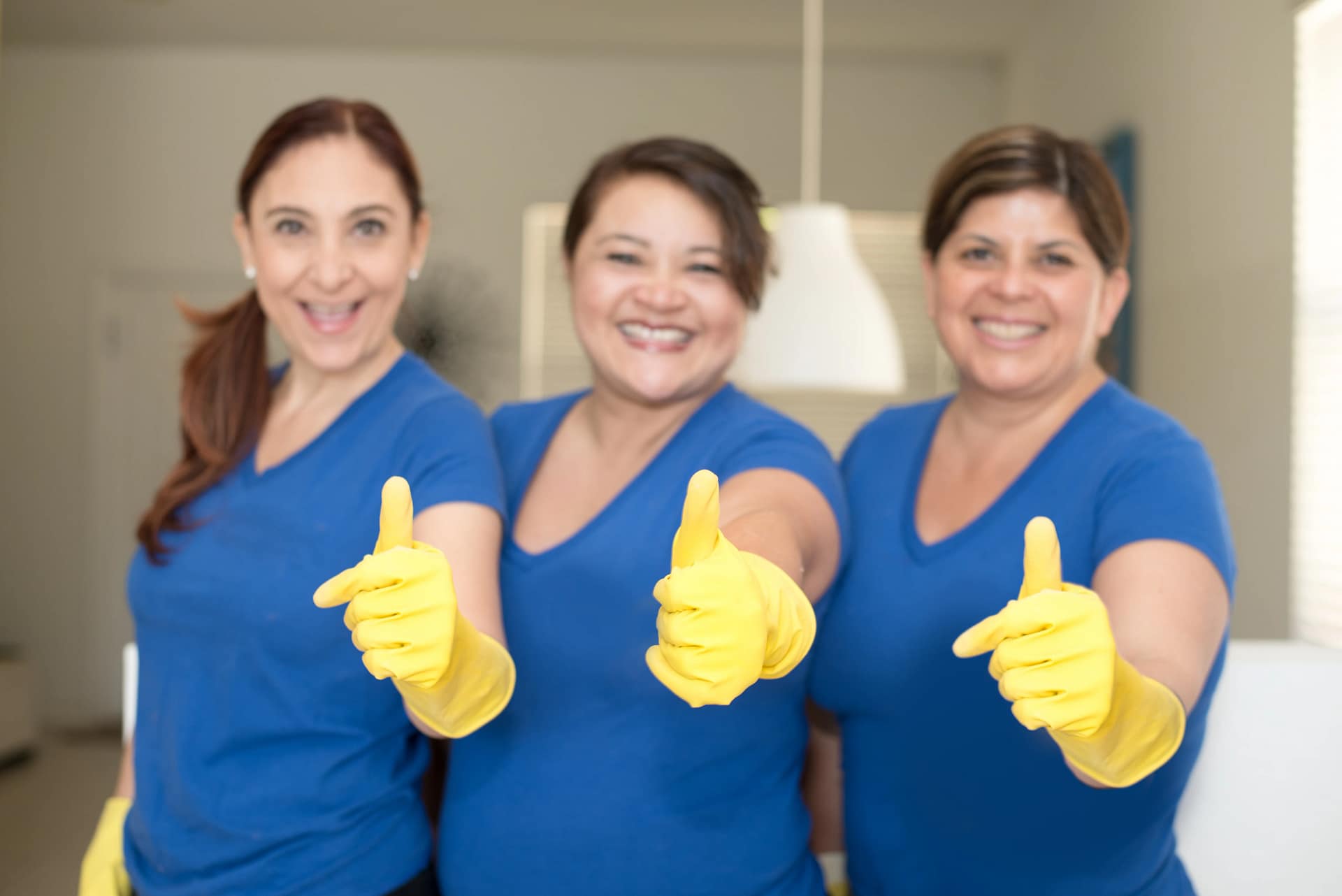 Belleza's professional cleaning team